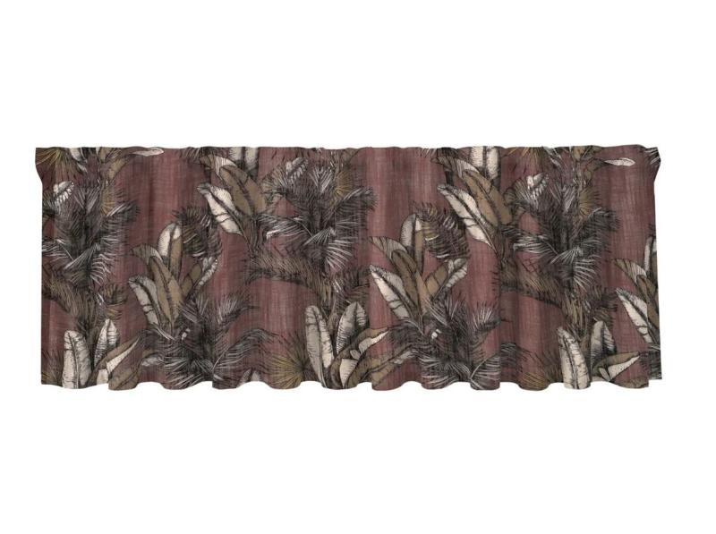 Brun Gardinkappa Nina Royal Tahiti 50x250cm at lavanille