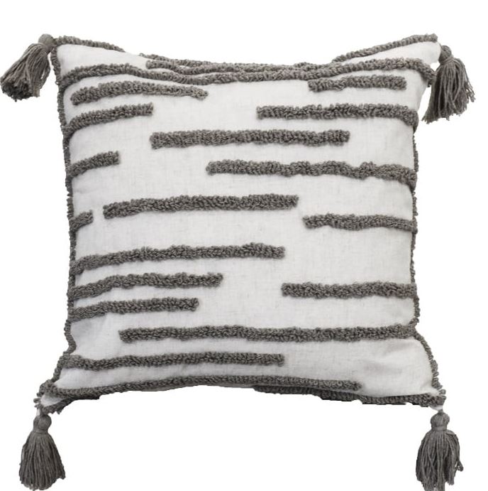 Nina Royal Tribeca Kuddfodral 45x45cm Grå at lavanille