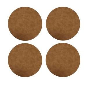 Nina Royal Vejby Glasunderlägg Cognac 4-Pack