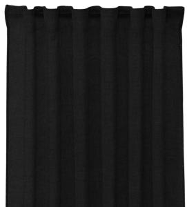 Svart Gardin 2-Pack Nina Royal Wayne 140x300cm