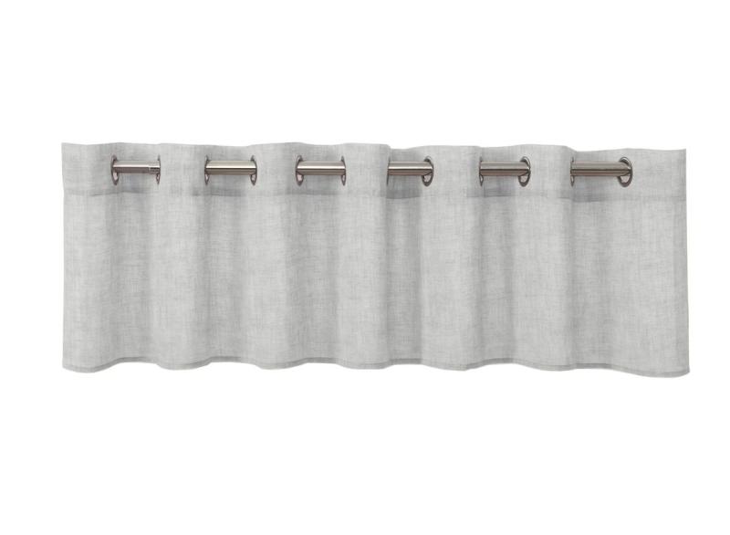 Gardinkappa Öljett Vit Nina Royal Wayne 45x250cm at lavanille