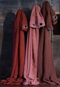 Öljettgardin Brun 2-Pack Nina Royal Wayne 140x240cm