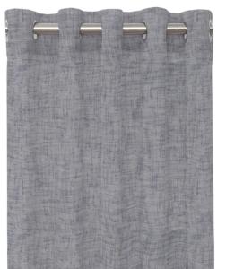 Öljettgardin Mellangrå 2-Pack Nina Royal Wayne 140x240cm