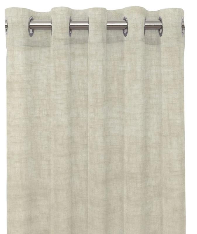 Nina Royal Wayne Öljettlängder Offwhite 2-Pack 140x240cm at lavanille