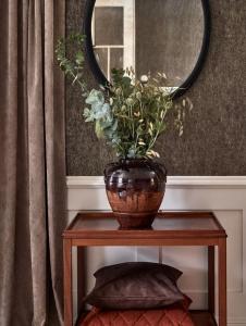 Nina Royal Zander Kuddfodral Sammet Cognac 50x50cm