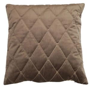 Nina Royal Zander Kuddfodral Sammet Nougat 50x50cm