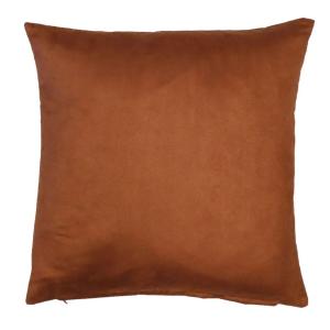 Kuddfodral Mocka 45x45cm Cognac Nina Royal Zoe