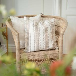 Offwhite Kuddfodral Fondaco Atle 48x48cm