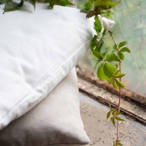 Offwhite Kuddfodral Fondaco Malva 48x48cm