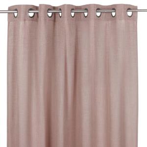 Öljettgardin Fondaco Brooklyn Ljusrosa 140x250cm 2-Pack