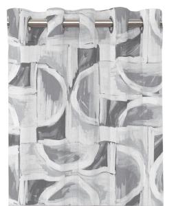 Öljettgardin Grå 2-Pack Redlunds Milton 140x240cm