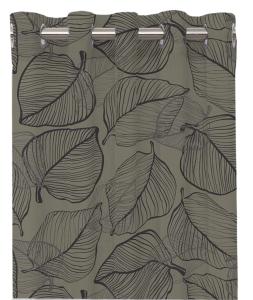 Öljettgardin Hugo Khaki 2-Pack 140x240cm Redlunds