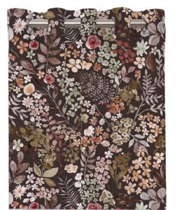 Öljettgardin Ida Brun 2-Pack 140x240cm Redlunds