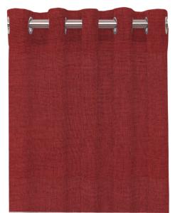 Öljettgardin Nina Royal Wayne Julröd 140x240cm 2-Pack
