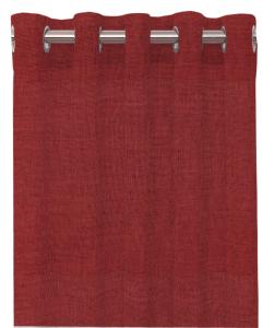 Öljettgardin Nina Royal Wayne Julröd 140x240cm 2-Pack