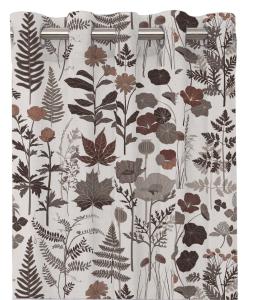 Öljettgardin Redlunds Trädgård Linnebeige 140x240cm 2-Pack