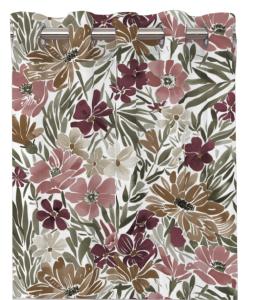 Öljettgardin Ruby Vit 2-Pack 140x240cm Redlunds