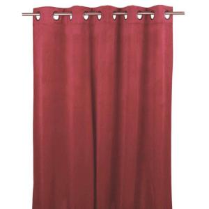 Öljettgardin Sammet Fondaco Esther Röd 135x250cm 2-pack