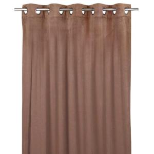 Öljettgardin Sammet Fondaco Esther Rosa 135x250cm 2-pack