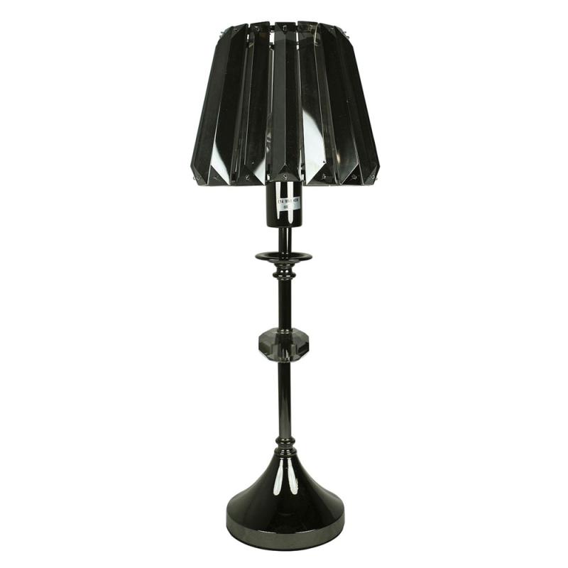 Oriva Bordslampa Kristall K5 Svart Krom 50cm at lavanille
