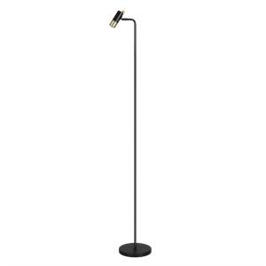 Golvlampa Dimbar Svart/Guld Oriva Mini GU10 145cm