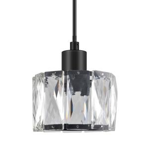 Fönsterlampa Kristall K9 Svart Oriva Michelle 11cm