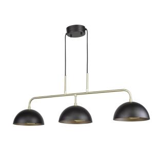 Taklampa Svart 3L Oriva Milano 91cm