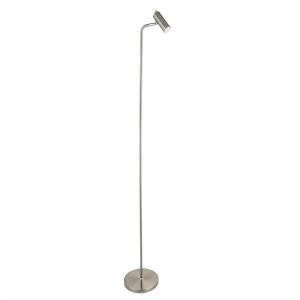 Golvlampa Dimbar Satin Nickel Oriva Mini GU10 145cm