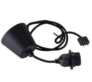 Oriva Takupphänge Tyg Svart