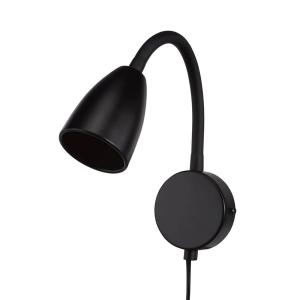 Oriva Vägglampa Moa Svart 23cm