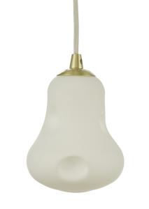 Fönsterlampa Glas Opal Oriva Junis 11cm