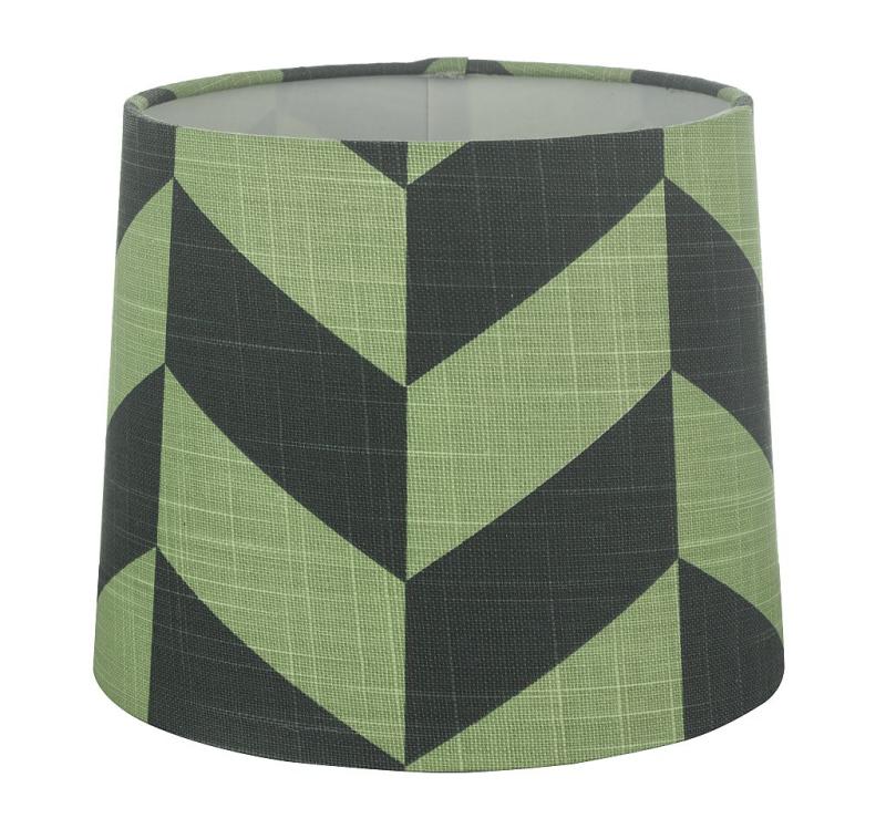 Oriva Herringbone Lampskärm Grön 20cm at lavanille