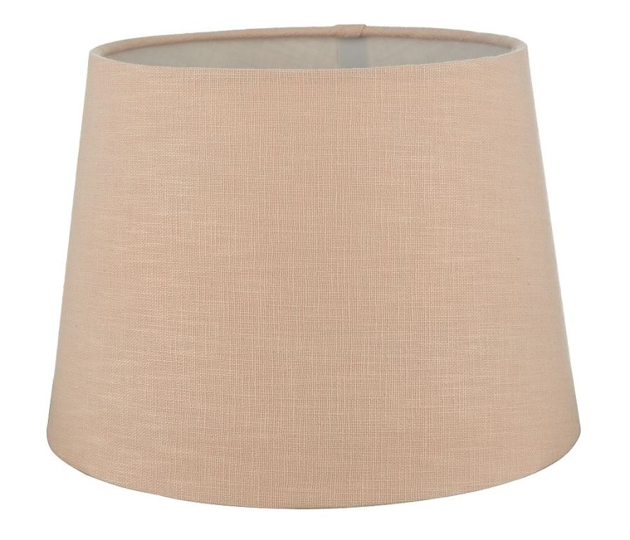 Oriva Lampskärm Linne 25cm Rosa