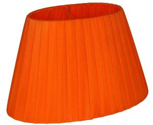 Oriva Lampskärm Organza Oval 22cm Orange