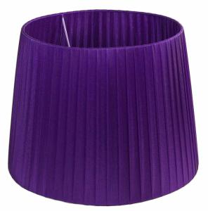 Oriva Lampskärm Organza Rund 30cm Lila