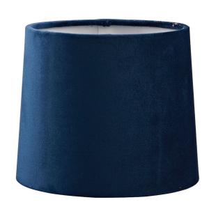 Oriva Lampskärm Sammet 25 cm Blå