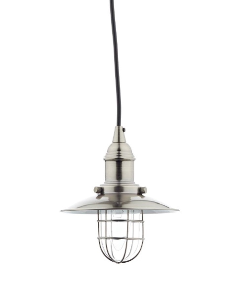 Fönsterlampa Svart Nickel Oriva Skeppar 16cm at lavanille