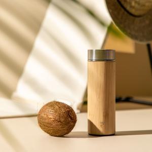 Termosflaska Bambu Beige 32cl Orrefors Hunting