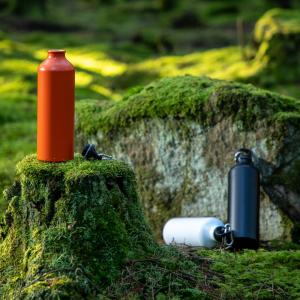 Vattenflaska Mörkgrön Aluminium 75cl Orrefors Hunting