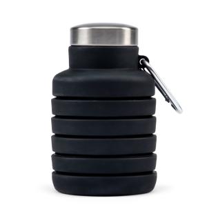 Vattenflaska Silikon Svart 50cl Orrefors Hunting