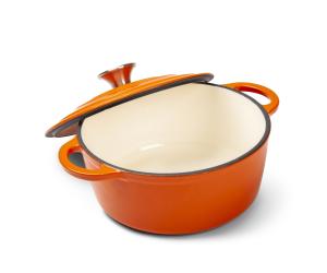 Orrefors Jernverk Gjutjärnsgryta Orange 2,8L