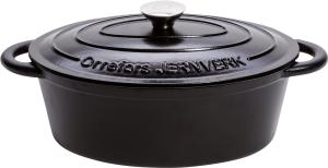 Orrefors Jernverk Gjutjärnsgryta Svart 3,5L