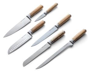 Orrefors Jernverk Knivset Acacia 6-Pack