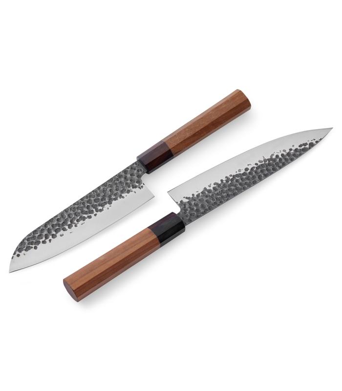 Orrefors Jernverk Knivset Rostfritt Stål/Valnöt 2-Pack at lavanille