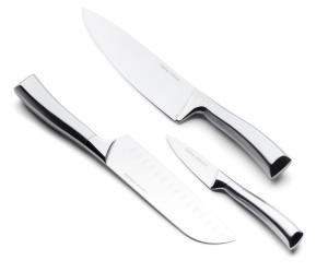 Orrefors Jernverk Knivset Stål 3-Pack