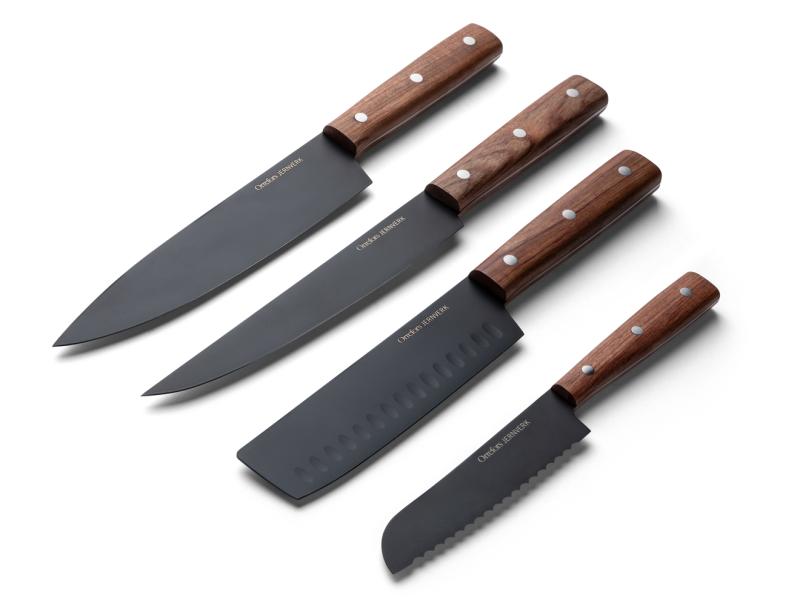 Orrefors Jernverk Knivset Svart 4-pack at lavanille