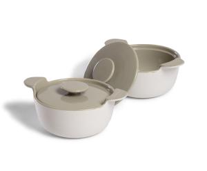 Orrefors Jernverk Minigryta Vit 2-Pack