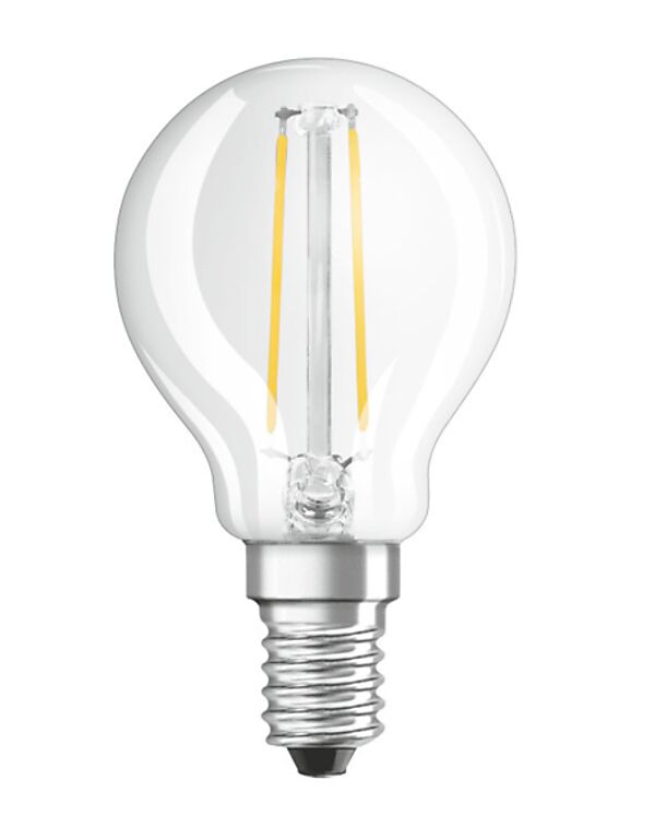 Osram LED-Lampa Klot Filament E14 Klar Dimbar at lavanille