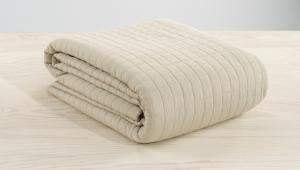 Överkast Borganäs of Sweden Quiltat Beige 150x250cm