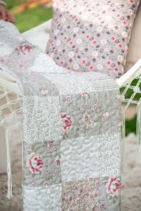 Överkast Fondaco Greta Quiltat Rosa 180x260cm